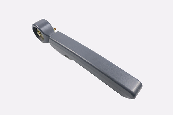 灰色折疊椅扶手