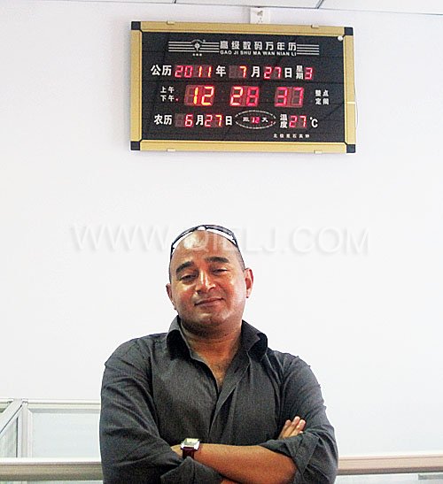 2011年7月25日，外國友人參觀考察我公司！明經(jīng)理等接待并陪同參觀！(圖3)